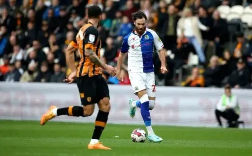 Ben Brereton Díaz buscará terminar la primera parte de la temporada en lo más alto de la Championship. Foto: Getty Images