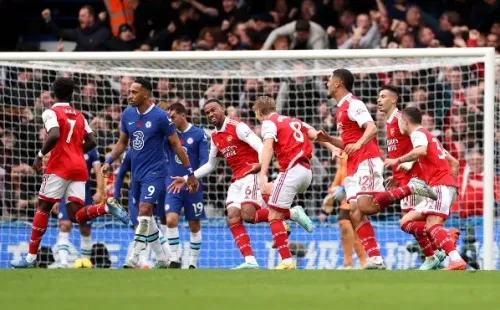 Arsenal le robó un triunfo al Chelsea en Stamford Bridge y no suelta la punta de la Premier League. Foto: Getty Images