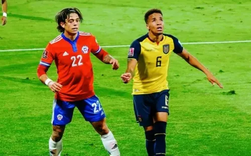 Byron Castillo en Chile vs Ecuador