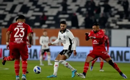 Juan Martín Lucero en Colo Colo vs Ñublense