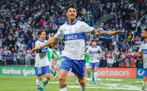 Fernando Zampedri se coronó como el máximo goleador del fútbol chileno por tercera vez al hilo. Foto: Agencia Uno