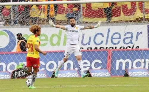 Galíndez vive un gran momento junto a Aucas en el fútbol de Ecuador. | Foto: Archivo