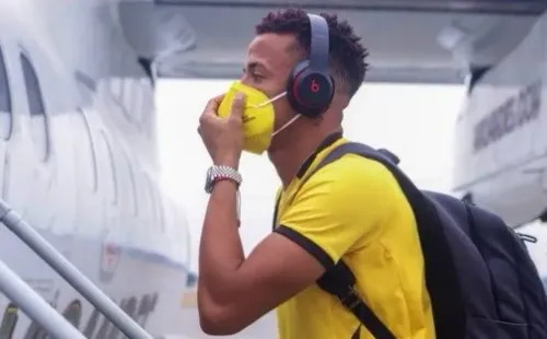 Byron Castillo luce los colores de Ecuador. (Archivo).