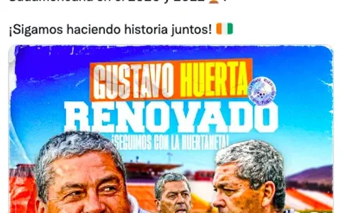 Gustavo Huerta sigue en Cobresal.