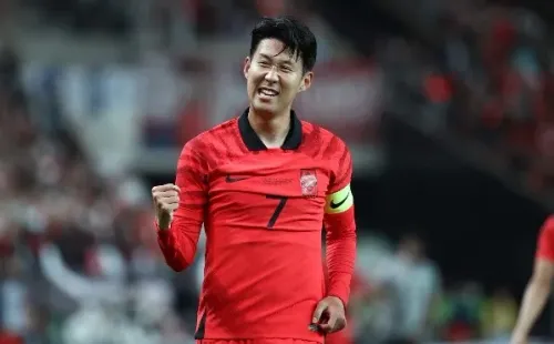 Son integra la nómina de Corea del Sur para el Mundial de Qatar 2022. | Foto: Getty