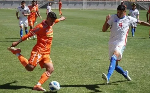 Cobreloa le ganó 1-0 a la Roja Sub 20. | Foto: Cobreloa