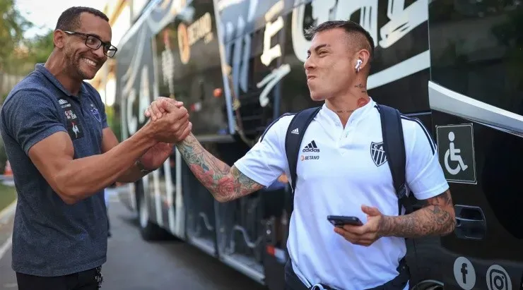 Eduardo Vargas ha recuperado la confianza en Atlético Mineiro