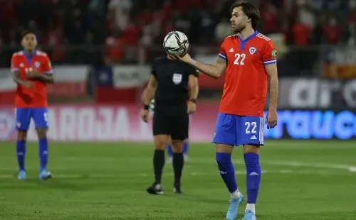 Ben Brereton se perderá los dos últimos partidos de Chile este 2022. | Foto: Agencia Uno