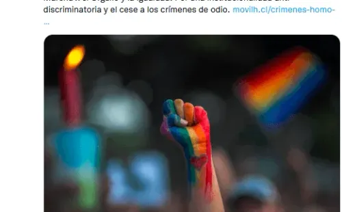 Twitter: Movilh Chile