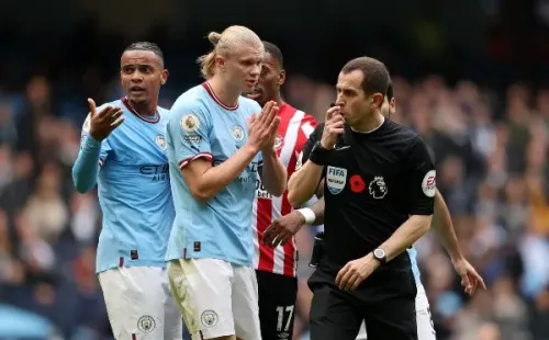 Haaland es pretendido por un club diminuto de Inglaterra (Getty)