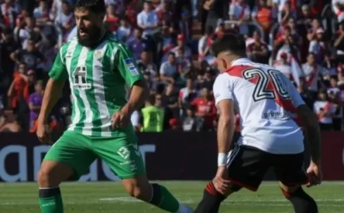 Betis cayó 4-0 ante River. | Foto: @realbetisbalompie