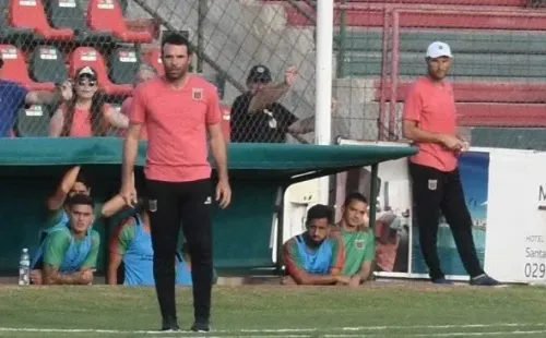 Manuel Fernández en su paso por Agropecuario en Argentina. | Foto: Archivo