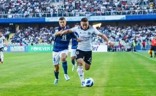 Colo Colo y Betis chocan en Concepción (Foto: Guille Salazar)
