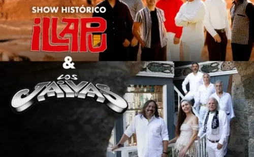 ¿Cuándo es el show conjunto de Illapu y Los Jaivas? (Foto: Arena Monticello)