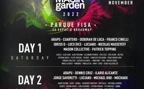 ¿Cuándo y dónde es Magik Garden en Chile? (Foto:Sunshine)