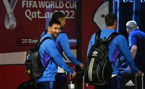 Lionel Messi llega a Qatar
