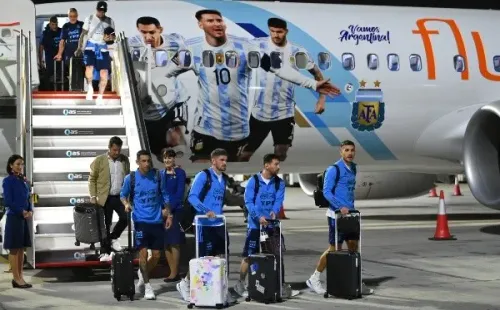 Argentina llega a Doha para disputar Qatar 2022