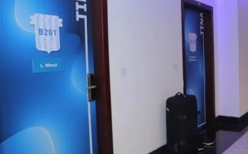 La pieza de Messi en Qatar (Foto: Olé)