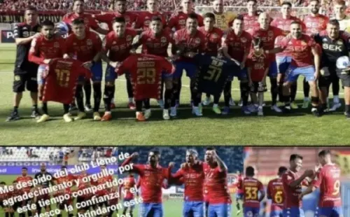 La despedida de Espinoza en sus redes sociales.