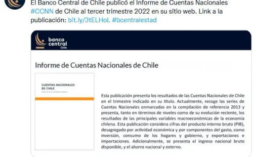 Twitter: Banco Central de Chile
