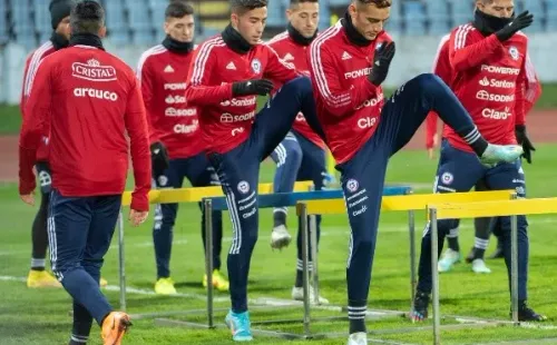 La Roja entrena en Eslovaquia
