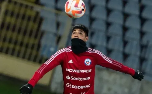 Darío Osorio y la Roja entrenan en Eslovaquia