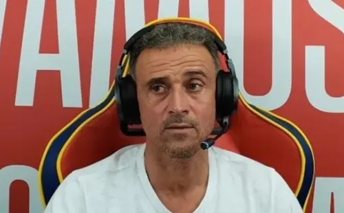 Luis Enrique en las redes virtuales.