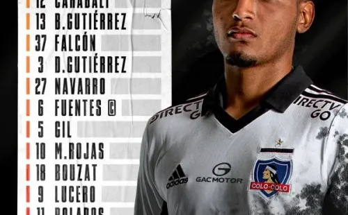 Formación de Colo Colo.