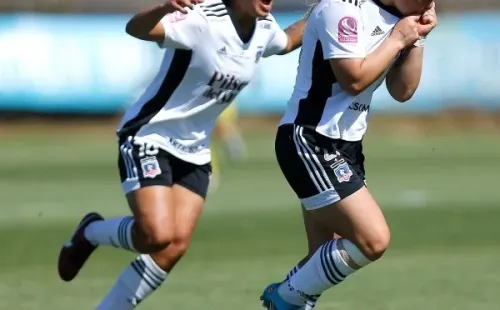 Aedo anotó el 1-1 parcial para las albas sobre la U. (Colo Colo)