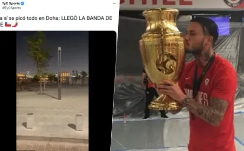 Mauricio Pinilla le responde a TyC Sports