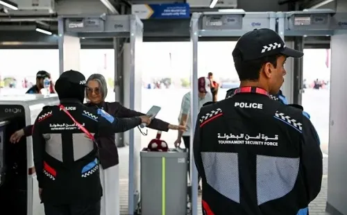 La policía de Qatar prometió encontrar al ladrón que robó la billetera de Dominique Metzger. | Foto: Getty Images.