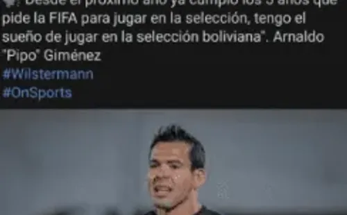 Las declaraciones de Arnaldo Giménez, el ex portero de Unión La Calera que sueña con jugar por la selección de Bolivia. (Captura).