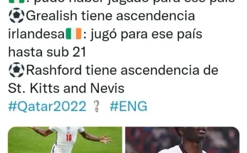 La publicación de VarskySports en Twitter. | Foto: Captura.