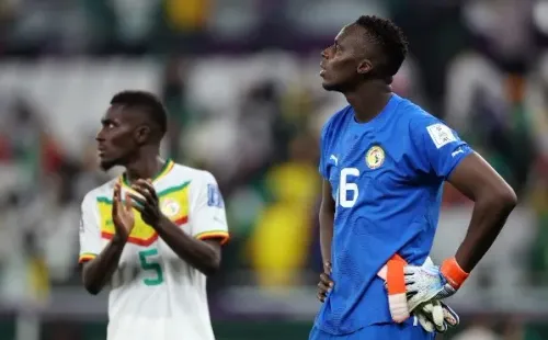Mendy no puede creer la triste jornada que vivió en Qatar (Getty)