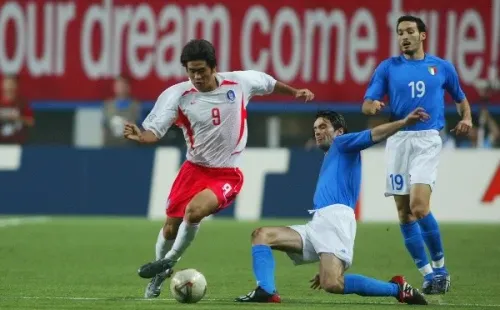 Corea del Sur venció a Italia en el 2002 (Getty)