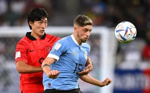 Uruguay sumó un punto en su debut en Qatar 2022 por el Grupo H. | Foto: Getty Images.