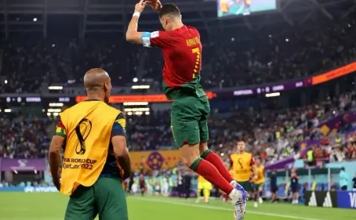 Cristiano Ronaldo en Portugal vs Ghana