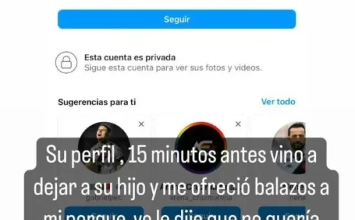 La funa contra Carlos Palacios en redes sociales. | Foto: Captura.