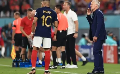 Deschamps feliz con el triunfo de Francia y el partido de Mbappé.