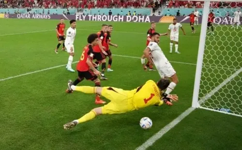 Marruecos sorprendió a Bélgica y venció 2-0 (Getty)