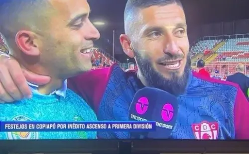La storie de Felipe Mora para Marco Medel. (Captura).