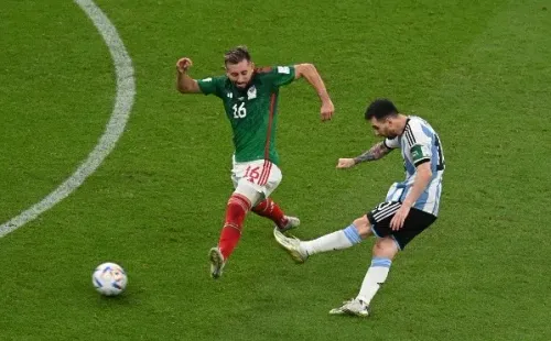 México le dio espacio a Messi y lo pagó caro en la apertura de la cuenta (Getty)