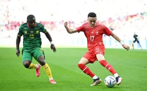 Rubén Vargas, el extremo del Augsburgo alemán que forma un tándem temible con el suizo-chileno Ricardo Rodríguez. (Getty Images 2022).