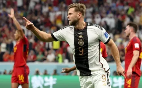 Füllkrug debutó apenas este noviembre en la selección adulta de Alemania. | Foto: Getty Images.