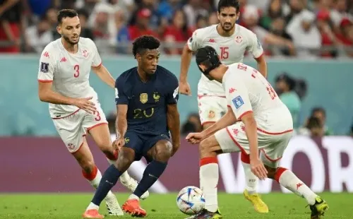 Francia tropezó antes de ir a los octavos de final del Mundial. | Foto: Getty