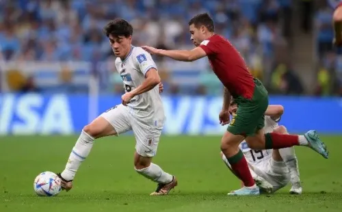 Uruguay no fue capaz de superar a Portugal (Getty)