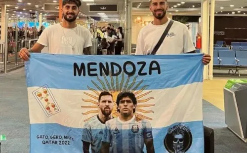 Lucero está en Qatar 2022 y dice sincero que el estadio de Argentina-Polonia no tiene nada que envidiarle al Monumental.