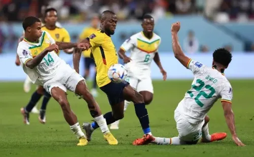 Ni el héroe Enner Valencia pudo salvar a Ecuador de caer en el Mundial de Qatar 2022. | Foto: Getty