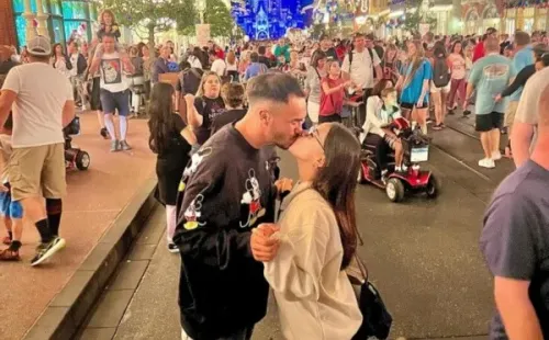 Gabriel Suazo en Disney World