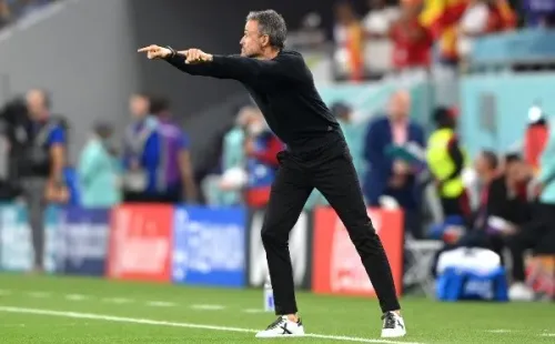 Luis Enrique marcha puntero de su grupo con España tras vencer a Costa Rica y empatar con Alemania. | Foto: Getty Images.